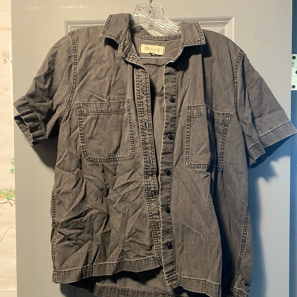 Madewell Jean button up
